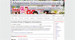 Desktop Screenshot of magazines-subscriptions.co.uk