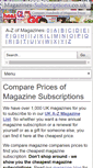 Mobile Screenshot of magazines-subscriptions.co.uk