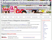 Tablet Screenshot of magazines-subscriptions.co.uk